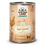 Wildes Land BIO Huhn & Kürbis /Zucchini 400g