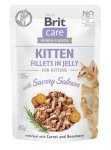 Brit Care Kitten in Jelly Lachs 85g