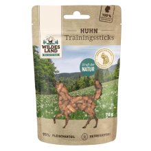 Wildes Land Trainingssticks Huhn 70g