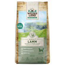Wildes Land Adult Lamm & Reis 12kg