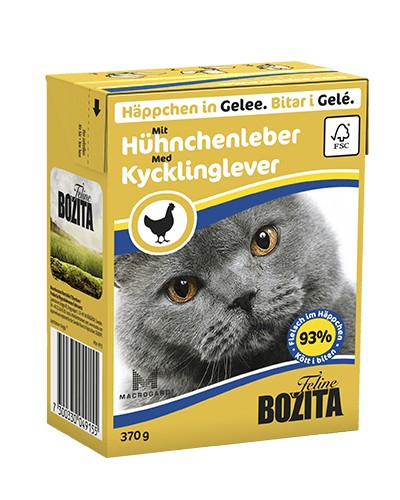 Bozita Hühnchenleber, 370g - zum Schließen ins Bild klicken
